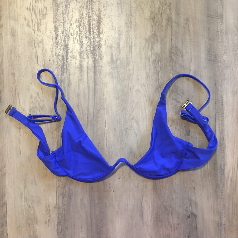 Underwire bikini top